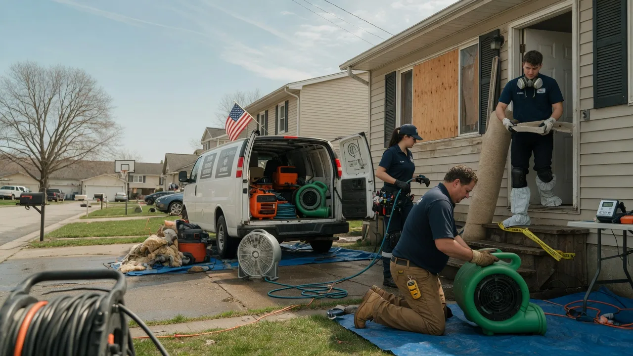 Water Damage Restoration in Brooklyn, IA near me